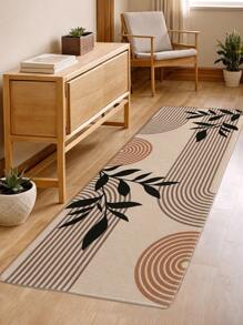 1 stuk - Geometrisch Boho loperkleed, vintage woonkamerkleed, zacht tapijt en vloerkleden, comfortabel machinewasbaar voor woonkamer, keuken, badkamer, beddecoratie - woondecoratie, badkamerdecoratie, buitenkleed, deurmat, zomerbadkameraccessoires, terug naar school