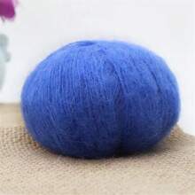 Bolsa de fios variegados de 6 fios - Mudança gradual de cor e mistura de renda de 50% acrílico, 30% alpaca, 20% angorá para tricô e crochê faça você mesmo, suéteres, xales e jaquetas da moda outono e inverno