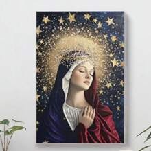 Vibrant Landscape Canvas Wall Art Our Lady Of The Stars, A Realistic  Poster Canvas Wall Art HD Print Modern Home Office Living Room Bedroom Decor Frame Ready To Hang