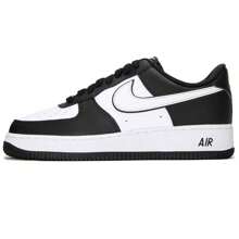 Nike Zapatillas Air Force 1 para hombre - Blanco y negro - Ver 1