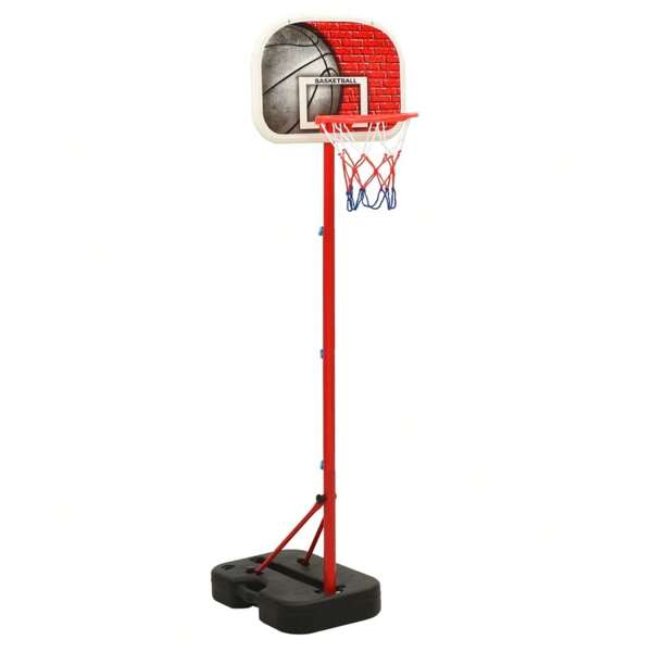 Verstellbares, tragbares Basketballkorb-Set von 1385 bis 1660 cm, ideal für Indoor-Outdoor-Sportarten für Kinder und Erwachsene
