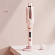 1pc Electric Automatic Hair Curler With 28mm Barrel, Rotating Curling Iron, 4 Temperature Modes, Anti-Scald Design, Loose Waves & Beachy Curls, Suitable For Hair Styling