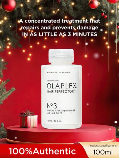 Olaplex Tratamiento previo al champú reparador de la estructura capilar No.3, cuidado del cabello para el daño por color y permanente