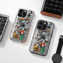 新款兼容 16 Pro Max 15、14、13、12 Pro Mini Plus 磁性冰雾磨砂手机壳 Ip13Promax/Ip14Promax 兼容 Magsafe 垂直颗粒触摸防震手机壳适合家人、朋友、孩子、生日、春季、节日、男朋友、女朋友、情人节的礼物