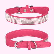 CL158 Sparkling Rhinestone Dog Collar: Durable & Wear-Resistant For Small, Medium, & Large Dogs - Multicolor - View 24