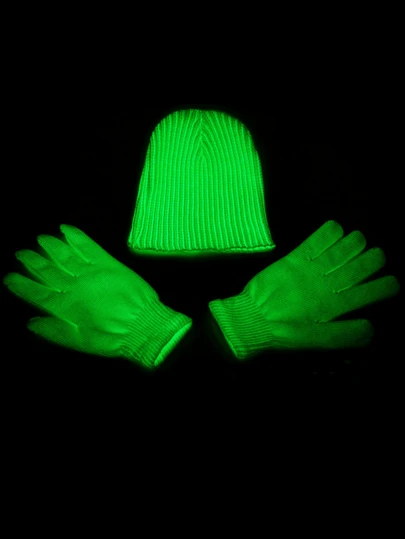 1/2 chiếc Găng tay biểu diễn sân khấu nhiều màu sắc có đèn LED, Găng tay cầu vồng phát sáng cho tiệc bar, Quà tặng nhấp nháy