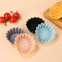 12pcs Reusable Silicone Cupcake Liners, 2.5 Inch Silicone Baking Cups, Non-Stick Muffin Cups Suitable For Parties, Halloween, Christmas, Easy To Clean Baking Molds (Multicolor)