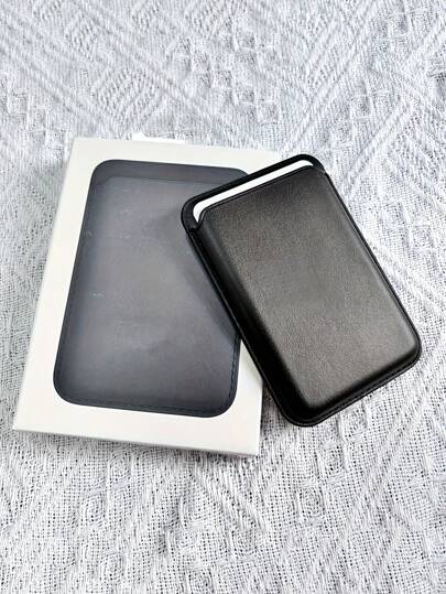 1 pieza Funda de tarjetero magnética compatible con 12/13/14/15/16, Pro Max y Mini para tarjetas de identificación y de negocio, regalo para madre, familia, amigos, cumpleaños, cubierta de tarjeta festiva