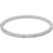 Fossil Women's Bracelet In Stainless Steel With Glitter - Silver - View 2