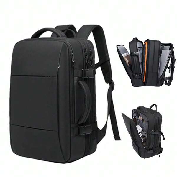 resilver Travel Backpack Men Business Backpack School Expandable USB Bag Large Capacity 17.3 Laptop Waterproof Fashion Backpack Christmas Winter Christmas Gifts Bag Travel Bag School Bag Hiking Hiking Gifts Student Fall Holiday Thanksgiving Multi-Functional Outdoor Portable Fashionable Casual Funny Gifts Side Hip Bag Black Bag Travel Essentials Camping Gym Bag Sports Bag Summer Back To School Beach Bag The Sporty Life Vacation Bag Pack Hiking Bag Weekend Bag Backpacks Travel Must Haves Large Bag Spring