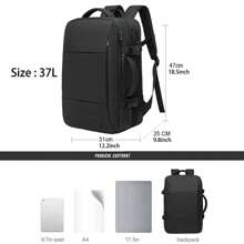 resilver Travel Backpack Men Business Backpack School Expandable USB Bag Large Capacity 17.3 Laptop Waterproof Fashion Backpack Christmas Winter Christmas Gifts Bag Travel Bag School Bag Hiking Hiking Gifts Student Fall Holiday Thanksgiving Multi-Functional Outdoor Portable Fashionable Casual Funny Gifts Side Hip Bag Black Bag Travel Essentials Camping Gym Bag Sports Bag Summer Back To School Beach Bag The Sporty Life Vacation Bag Pack Hiking Bag Weekend Bag Backpacks Travel Must Haves Large Bag Spring