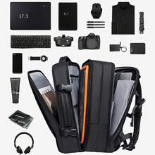 resilver Travel Backpack Men Business Backpack School Expandable USB Bag Large Capacity 17.3 Laptop Waterproof Fashion Backpack Christmas Winter Christmas Gifts Bag Travel Bag School Bag Hiking Hiking Gifts Student Fall Holiday Thanksgiving Multi-Functional Outdoor Portable Fashionable Casual Funny Gifts Side Hip Bag Black Bag Travel Essentials Camping Gym Bag Sports Bag Summer Back To School Beach Bag The Sporty Life Vacation Bag Pack Hiking Bag Weekend Bag Backpacks Travel Must Haves Large Bag Spring