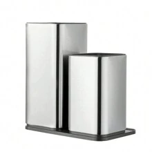 2 in 1 Aufbewahrung von Messern,Einzigartiges Messerblock Ohne Messer,hohes VolumenScheren-Organisator Entleerbarer Boden küchenhelfer aufbewahrung 22.50 * 11.20 * 23.60cm