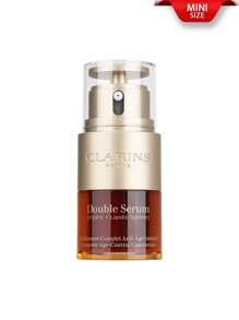 Clarins CLARINS[Mini]DOUBLE SERUM COMPLETE AGE CONTROL CONCENTRATE 20ml Award-Winning | Anti-Aging | Visibly Firms, Smoothes And Boosts Radiance | 21 Plant Ingredients, Including Turmeric | All Skin Types, Ages And Ethnicities