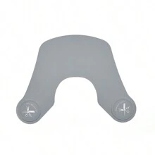 1 件装美发披肩硅胶剪发披肩防水美发师围裙，沙龙美发工具 - 彩色 - 查看 11