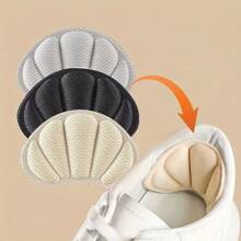 6/2 piezas Almohadillas adhesivas para el talón, insertos de espuma gruesos y cómodos para zapatos, con función impermeable y reductora de tamaño, adecuados para hombres y mujeres, un regalo ideal para el cónyuge y la madre - Sin fragancia, sin electricidad, sin batería requerida