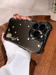 1 Ốp lưng điện thoại chống sốc mạ điện có chữ ký tùy chỉnh tương thích với iPhone 16/16 Pro/16 Plus/16 Pro Max/11/11 Pro/11 Pro Max/12/12 Pro/12 Pro Max/13/13 Pro/13 Pro Max/14/14 Plus/14 Pro/14 Pro Max/15/15 Plus/15 Pro/15 Pro Max/16e/17 Pro Max/17 Air/17 và các mẫu khác - màu đen - Xem 7