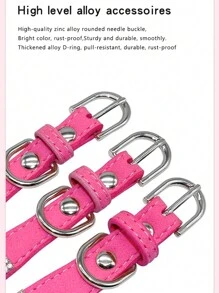 CL158 Sparkling Rhinestone Dog Collar: Durable & Wear-Resistant For Small, Medium, & Large Dogs - Multicolor - View 6