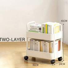 客厅厨房卧室浴室收纳架卫生间收纳架客厅卧室零食化妆品玩具收纳厨房收纳两种材质可选坚固亮丽色彩极具吸引力 - 彩色 - 查看 12