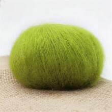 Bolsa de fios variegados de 6 fios - Mudança gradual de cor e mistura de renda de 50% acrílico, 30% alpaca, 20% angorá para tricô e crochê faça você mesmo, suéteres, xales e jaquetas da moda outono e inverno
