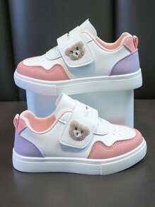 Toddler Shoes Spring/Autumn Soft Sole Baby Sneakers For Babies And Toddlers, Boys And Girls - Pink - View 1