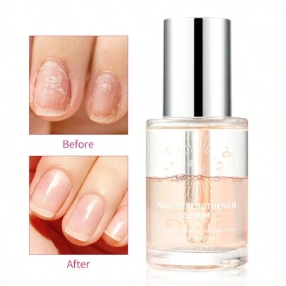 30毫升指甲强化精华液 - 适用于薄弱、脆弱和受损指甲的护理，修复角质层并滋养指甲（1.01液体盎司）