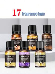 2 Bottles 10ml Aromatherapy Essential Oils, Suitable For Humidifier & Diffuser, Floral Scents Of Jasmine, Lavender, Rose, Orange Blossom, Deodorize Living Room & Bathroom - 2 Bottles - View 4