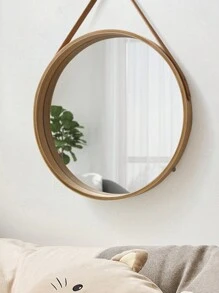 No-Drill Wall Mounted Dorm Vanity Mirror, Bathroom Wall Mounted Mirror, Washroom Makeup Mirror Birthday Gifts Graduation
