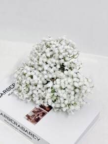9Pcs Pack Of Artificial Baby's Breath, Exquisite And Realistic Baby's Breath Artificial Flowers, Artificial Flowers, Artificial Baby's Breath, Can Be Used For Home Decoration, Wedding Decoration, Bride's Bouquet, And Other Artificial Flowers To Match Flowers. Valentines