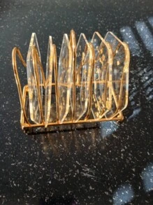 2/4/6pcs Insulated Anti-Scald Coasters - Deluxe Tea Cup Mug Coasters - Fashionable Round & Polygon Coasters For Tabletop Protection, Home Decor, Party Decoration (Coaster Holder Sold Separately), Suitable For Birthday, Wedding, Anniversary, Theme Party