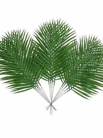 20/10/1pc Kunstplanten, Kunstmatige Groene Bladeren, Kunstmatige Palmbladeren, Verjaardagsdecoratie, Tafelstuk, Geschikt Voor Palm Bloemstuk, Hawaiiaans Feest, Jungle Strand Themafeest, Jubileumdecoratie, Kamerdecoratie, Woondecoratie, Muurdecoratie, Slaapkamerdecoratie, Bruiloftsdecoratie, Kantoor Bureau Accessoires, Woonkamerdecoratie, Tafelblad Tafelstuk, Tuindecoratie, Buitendecoratie