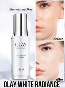 Olay 亮肤焕颜精华液，抗糖化，提亮肤色，保湿，均匀肤色，不油腻，滴管设计（30毫升/1.01液体盎司） - 無色 - 查看 1