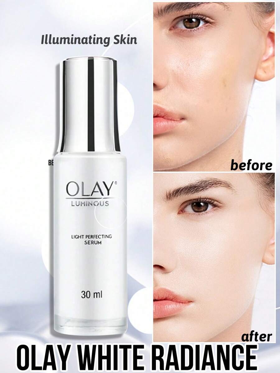 Olay 亮肤焕颜精华液,抗糖化,提亮肤色,保湿,均匀肤色,不油腻,滴管设计(30毫升/1.01液体盎司) - 無色 - 查看 1