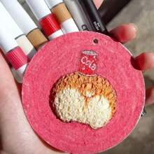 10 Stücke 3D Zeichen Block Papier, flauschige Textur Bastelkarton, Premium Dekorationspapier für DIY-Projekte und kreative Gestaltung