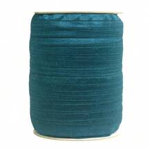 BRISTLEGRASS Plain Fold Over Elastic FOE 5/8" 15mm 5/8" 3/4" 1" 15mm 20mm 25mm Solid Shiny Spandex Satin Band Tape Headband Bracelet Hair Tie Underwear Dress DIY Sewing Trim