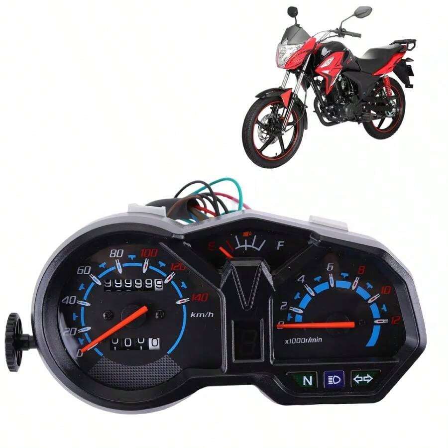 Motorcycle Replacement Parts - Black - View 1