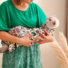 Chatoll Cat Grooming Wrap - Soft Polyester Pet Protection Sleeve For Medication & Cleaning, Scratch-Resistant Cover - Multicolor - View 8