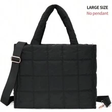 Bolso de tela acolchado ultraligero y de alta capacidad