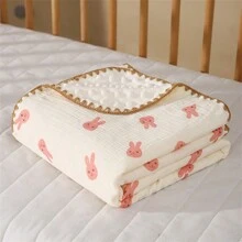 1 Stück Baby Decke, unisex Kleinkind Weiche Decke mit gepunktetem Muster und beruhigenden erhabenen Punkten, geeignet für Säuglinge, Neugeborene, Kinderwagen