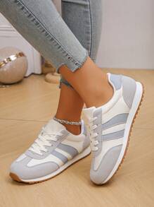 scarpi sportivi casual leggere e traspiranti per adolescenti, scarpe con suola morbida e platform, versatili scarpi sportivi sportive, nuove scarpe casual sportive traspiranti per primavera/autunno, con suola morbida antiscivolo