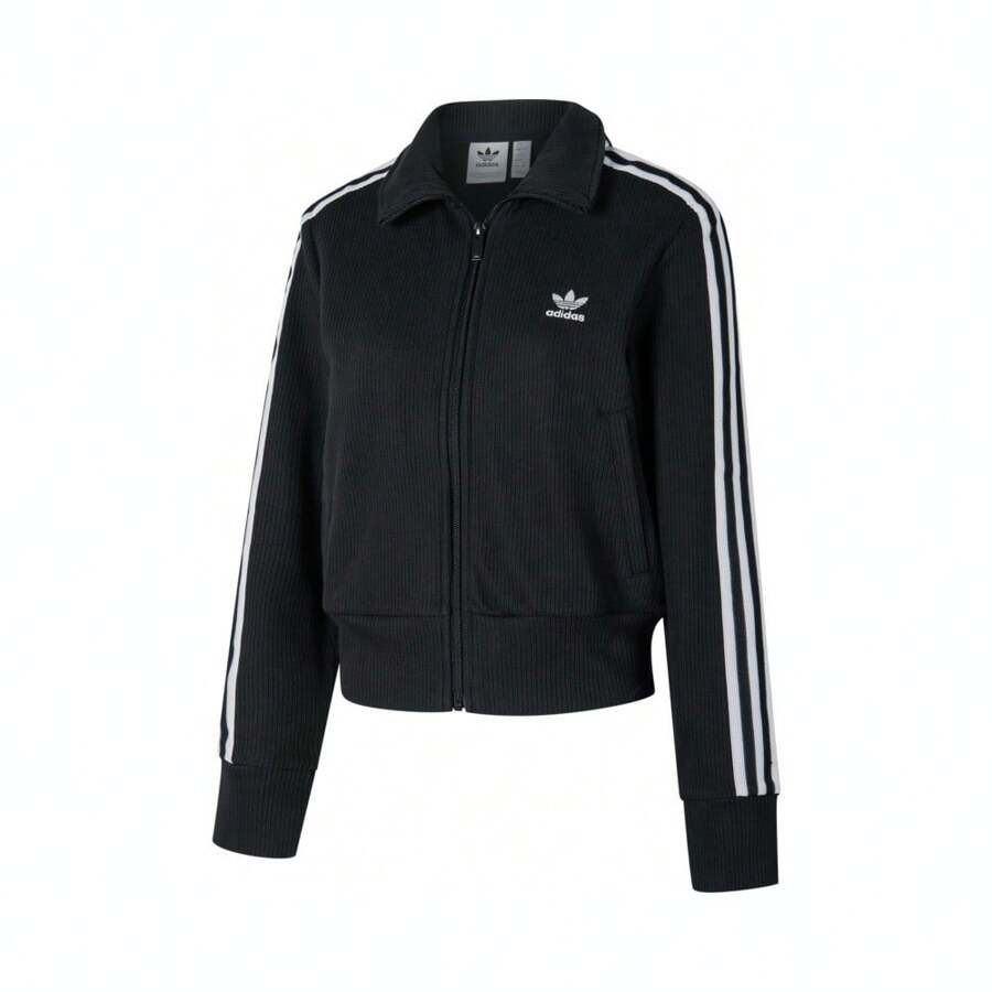 Adidas Originals 2024 Women's Knitted Jacket, No Hood Top (IY7278)