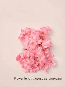 Guirnalda de luces LED simulando flores de cerezo, luces de colores para Navidad, boda, decoración de habitación