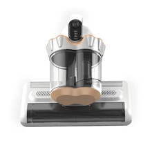 Aspiradora de colchones, 16Kpa 350W Potente succión de cama con rotación dual de cepillo mín. y filtro HEPA, con tecnología de calefacción y ultrasónica, con cable