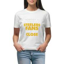 Women Nobody Is Perfect But Football Fans Are Very Close Print Shirts Unisex Crewneck Short-Sleeve Shirt - White - View 1