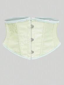 Women's Waist Trainer Corset Belt With Back Lace-Up, New Year Party, Valentine's Day, Holiday Tops, St. Patrick's Day Outfit, Halloween Costume - Multicolor - View 41