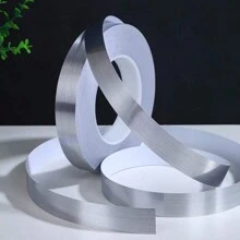 1roll 50m/Roll Waterproof Self-Adhesive Floor/Wall Sticker Multiple Sizes Alloy Color Skirting Line Tile Gap Edge Sealing Tape For Home Decor Stickers - Multicolor - View 17