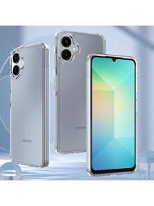 Kit Capa Anti Impacto Compatível com Samsung Galaxy A06 + Pelicula 3d