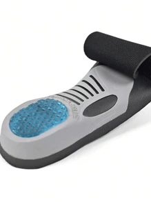 1 双鞋垫凝胶舒适鞋垫运动跑步鞋垫男士和女士鞋垫