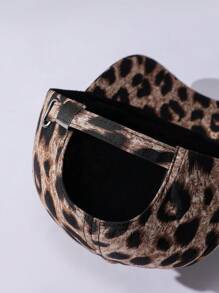 1 bucată nouă șapcă de baseball cu imprimeu leopard pentru bărbați și femei, parasolar la modă și respirabilă pentru uzura zilnică, protecție solară pentru călătorii, șapcă de baseball, ținută elegantă și exterioară
