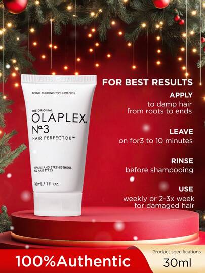 Olaplex Tratamiento previo al champú Perfector del cabello n.º 3 para cabello dañado por calor y tinte